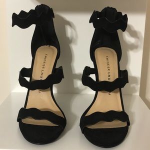 Chinese laundry open toed heels